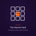 The Haunta Vault — 40 projection scenes