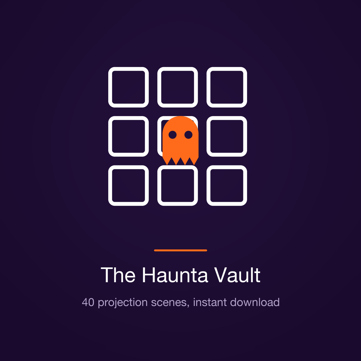 The Haunta Vault — 40 projection scenes